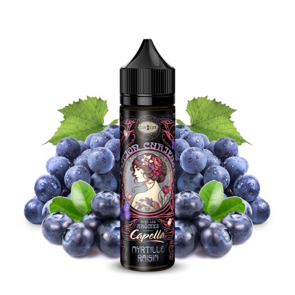 Myrtille Raisin 0mg 50ml - Les Potions Curieuses by Curieux