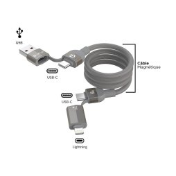 4 in 1 Ultra 2 Multi Function Charging Cable (1pcs) - DEVIA