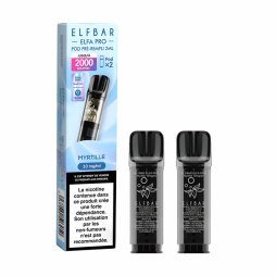 Cartouches Pré-Remplies Elfa Pro 10mg 2ml (2pcs) - Elfbar