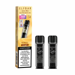 Cartouches Pré-Remplies Elfa Pro 20mg 2ml (2pcs) - Elfbar