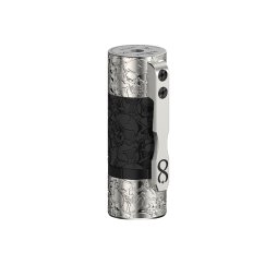 Mech Mod Hyperion V2 Silver Brass Engraved - Thunder Cloud x Infinite Modz