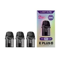 Cartouches E-Plus Pod 0.3/0.6Ω 3ml V2 (3pcs)- Lost Vape