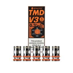 Résistances TMD Mesh 0.3/0.5/0.8/1.0Ω MTL/RDL V3 (5pcs) - BP mods