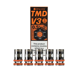 Coils TMD Mesh 0.3/0.5/0.8/1.0Ω MTL/RDL V3 (5pcs) - BP mods