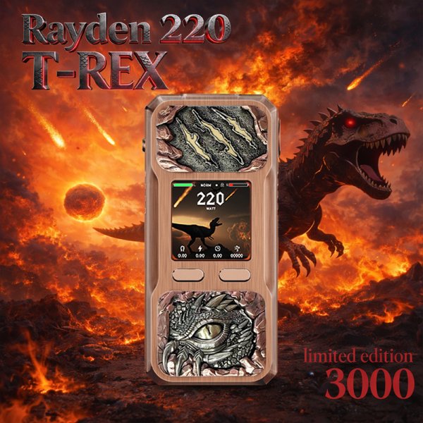 Mod Rayden 220 T-Rex Limited Edition - BD Vape