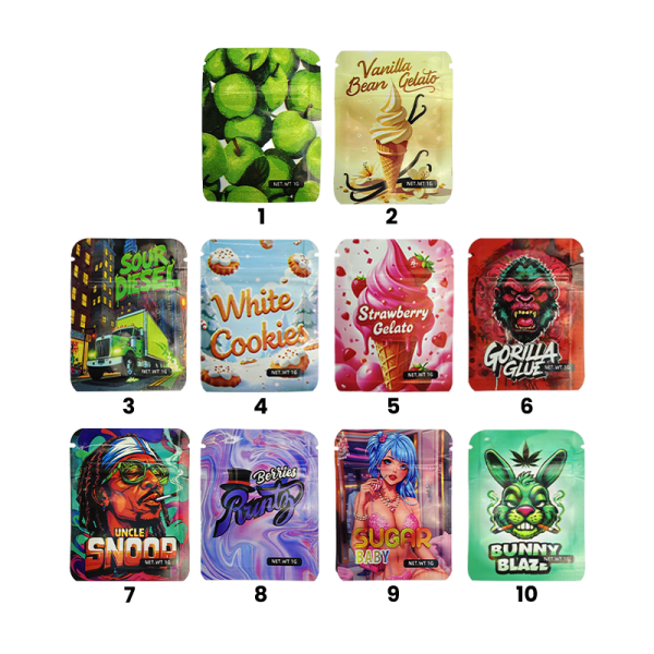 Pochette à Fermeture Pression 6x8cm