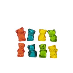 Bonbons Gummy Bears 4D 120g - Amos