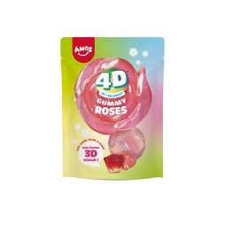 Candy Gummy Roses 4D 120g - Amos