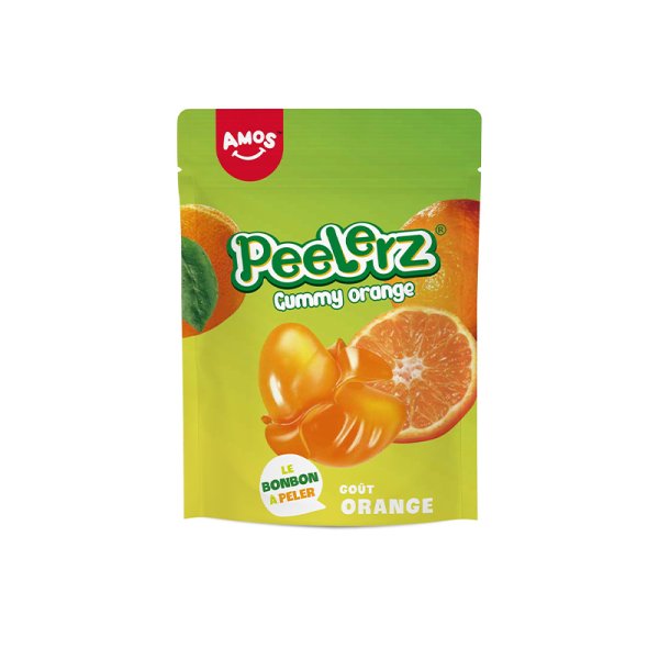Bonbons Peelerz Orange 120g - Amos