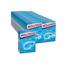 Ice Fresh Chewing Gum (20 Pieces) - Hollywood