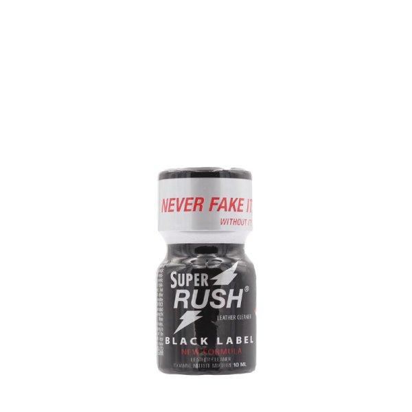 Poppers Super Black Label New Formula 10ml - Rush