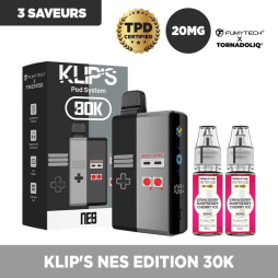 Kit Klip's Nes Edition 30k 2200mAh 7ml / 2% - Fumytech x Firerose