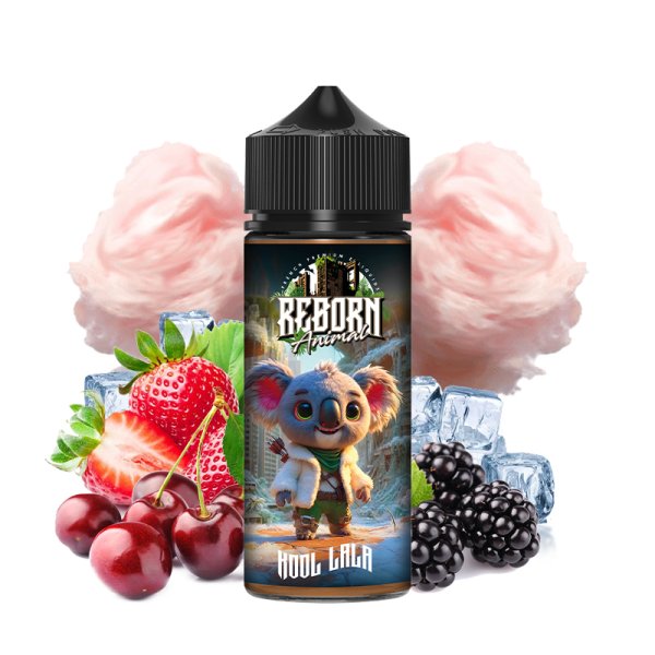 Kool Lala Fresh 0mg 100ml - Reborn Animal