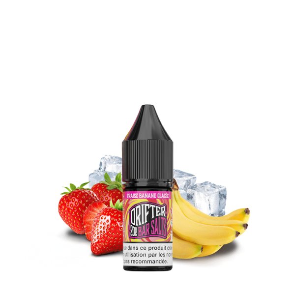 Fraise Banane Glacée Nic Salt 20mg 10ml - Drifter