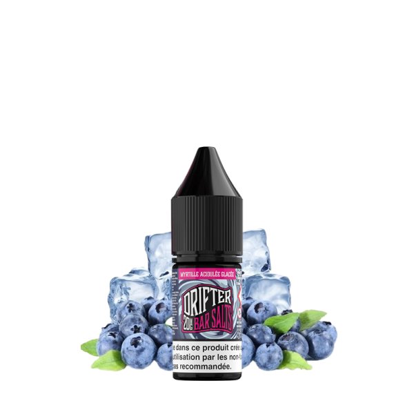 Myrtille Acidulée Glacée Nic Salt 20mg 10ml - Drifter