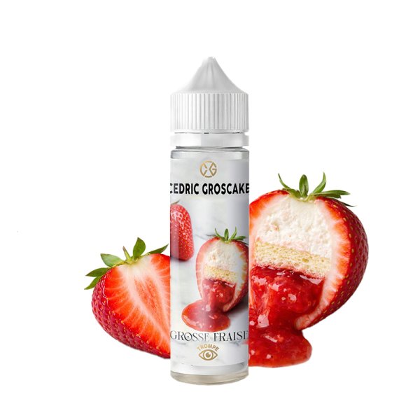 La Grosse Fraise 0mg 50ml - Cedric Groscake