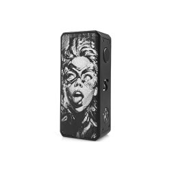 S101 Mod 21700/18650 Engraved Black - San Indonesia x Gerobak Vaper