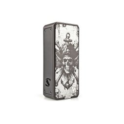 S101 Mod 21700/18650 Engraved Black - San Indonesia x Gerobak Vaper