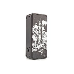 S101 Mod 21700/18650 Engraved Black - San Indonesia x Gerobak Vaper