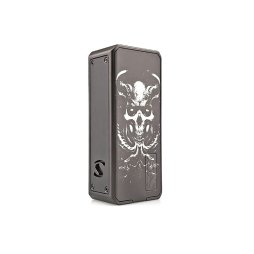Mod S101 21700/18650 Gravé Black - San Indonesia x Gerobak Vaper
