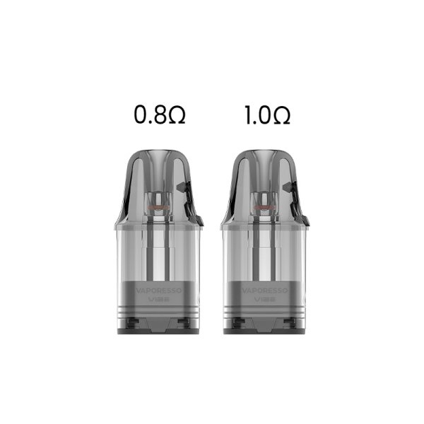 Cartouches Vibe Dual Mesh V2 0.8-0.6Ω/1.0-0.7Ω 4.5ml (2pcs) - Vaporesso