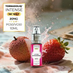 [Sample] Lychee Strawberry Nic Salts 10ml - Intense by Tornadoliq