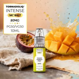 [Sample] Mango Passion Fruit Nic Salts 10ml - Intense by Tornadoliq