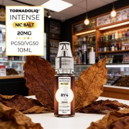 RY4 Nic Salts 10ml - Intense by Tornadoliq