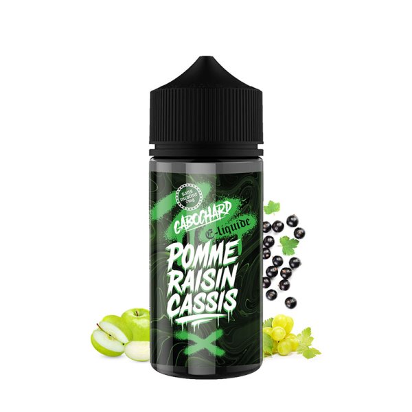 Pomme Raisin Cassis 0mg 100ml - Cabochard