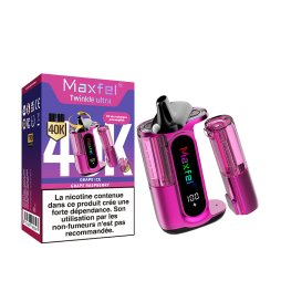 Starter Kit Twinkle Ultra 40K 2 in 1 1200mAh 2% - Maxfel