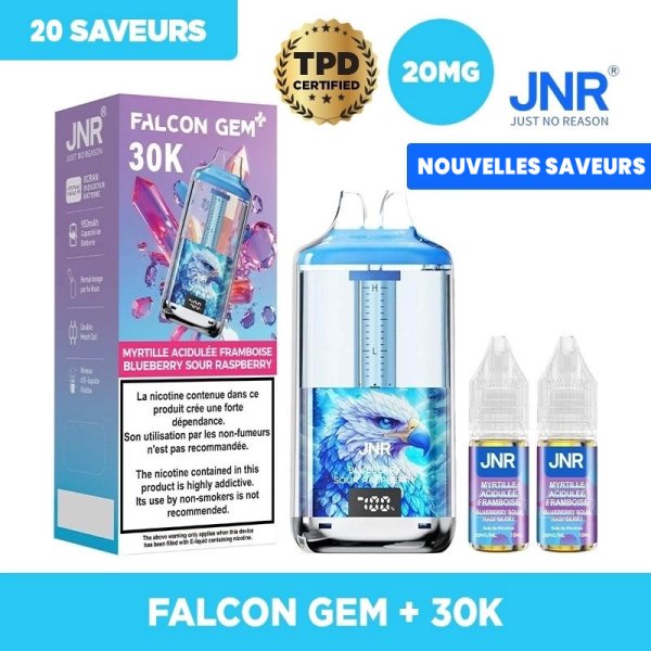 Puff 30K Falcon Gem+ 20mg - JNR