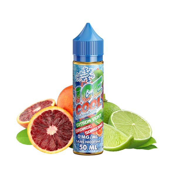 Citron Vert Orange Sanguine 0mg 50ml - Ice Cool by Liquidarom