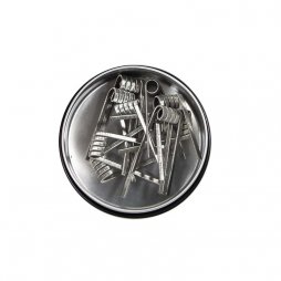 Prebuilt Coil Framed Staple -26/4 1*4/36 ni80 0.2Ω 3mm (10pcs) - Yachtvape