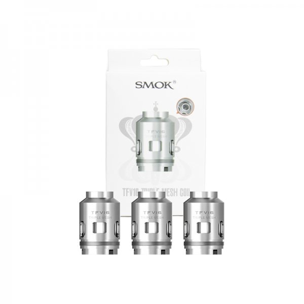 Résistances Triple Mesh 0.15Ω TFV16 (3pcs) - Smoktech