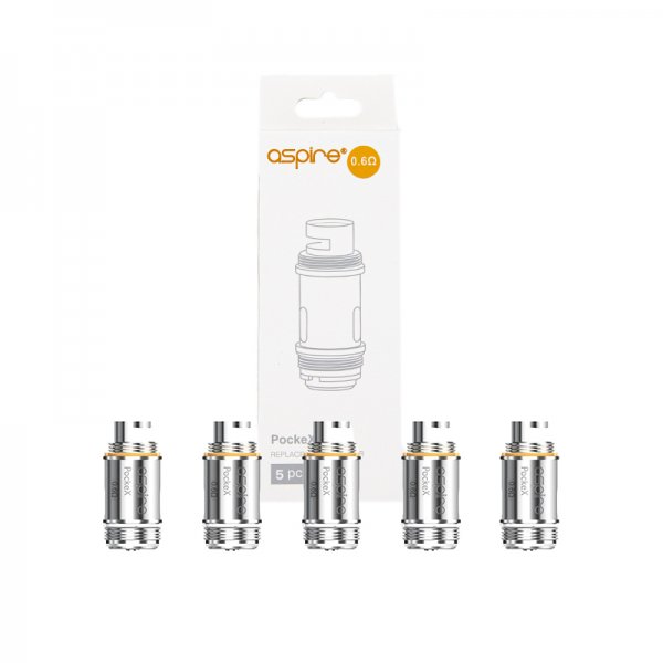 Coil AIO Pockex 0.6ohm Aspire 