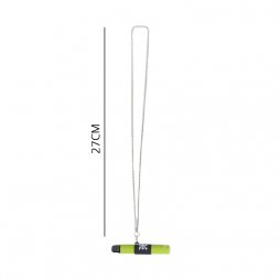 Lanière avec anneau en silicone